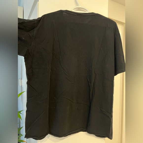 Saint Laurent Metallic Script Logo T-Shirt 2017 Collection by Anthony Vaccarello - Picture 2 of 3